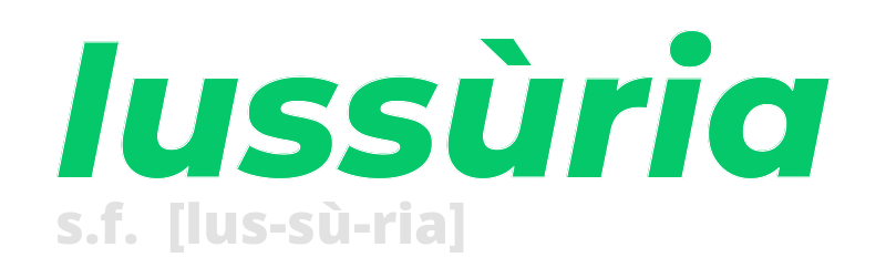 lussuria