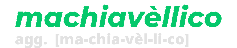 machiavellico