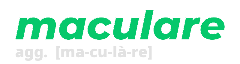 maculare