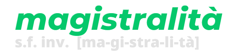 magistralita