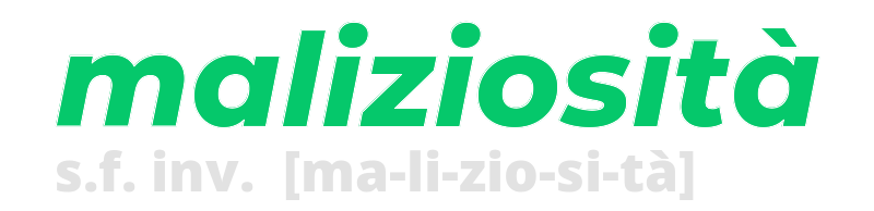 maliziosita