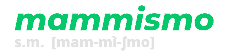 mammismo