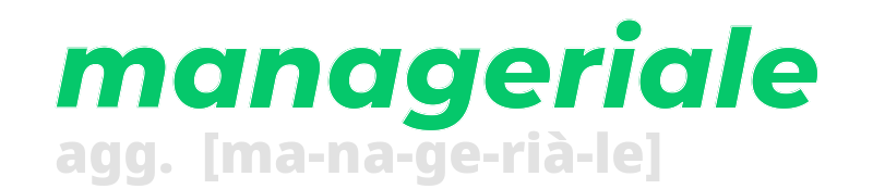 manageriale