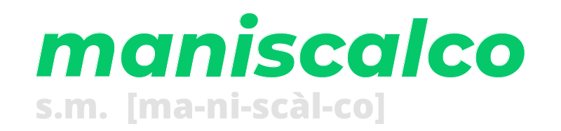 maniscalco