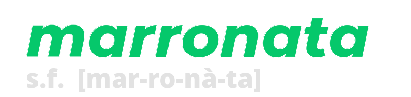 marronata