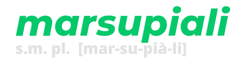 marsupiali