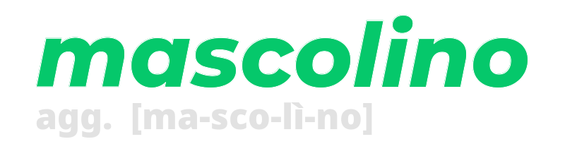 mascolino