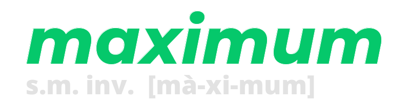 maximum