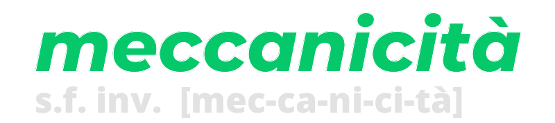 meccanicita