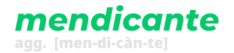 mendicante