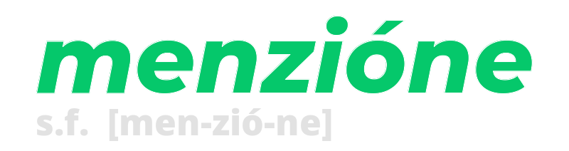 menzione