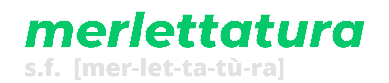 merlettatura