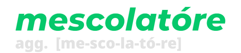 mescolatore