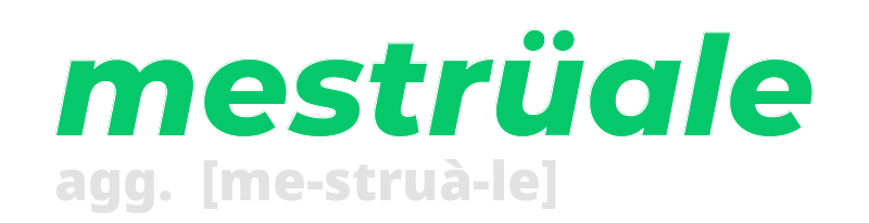 mestruale