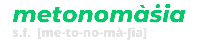 metonomasia