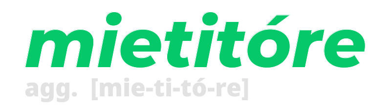 mietitore