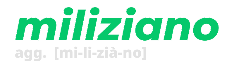 miliziano