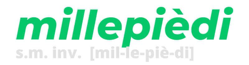 millepiedi