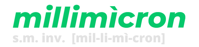 millimicron