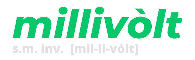 millivolt