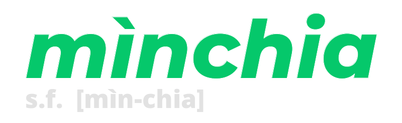 minchia