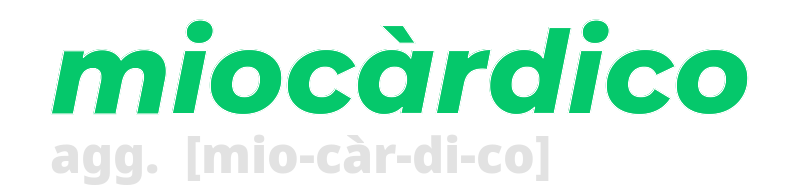 miocardico