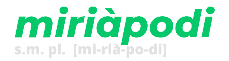 miriapodi