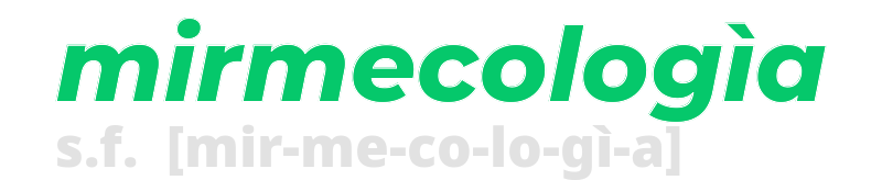 mirmecologia