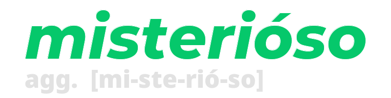 misterioso