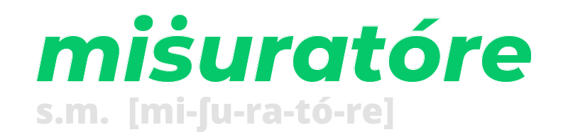 misuratore