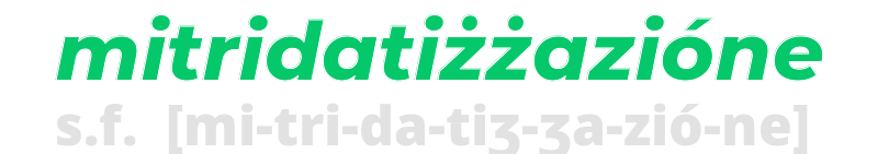 mitridatizzazione