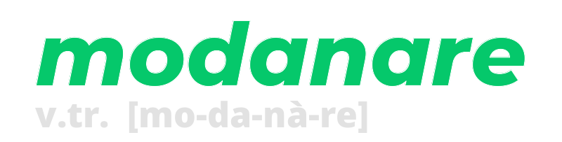 modanare