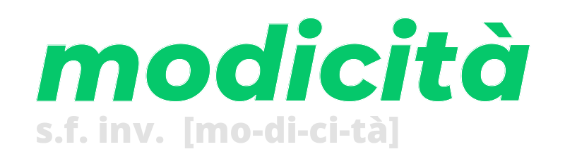 modicita