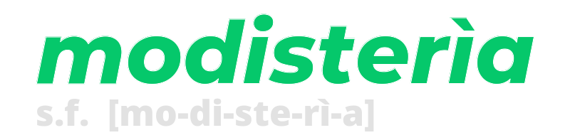 modisteria