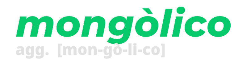 mongolico