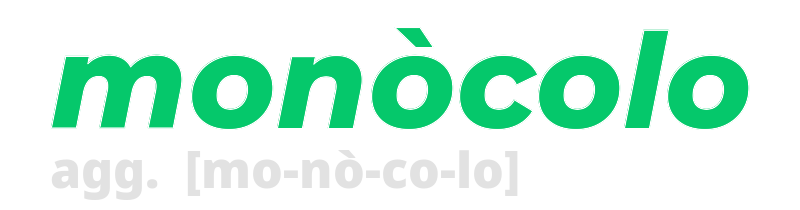 monocolo