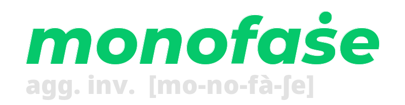 monofase