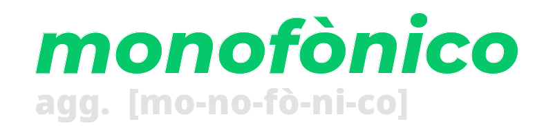 monofonico