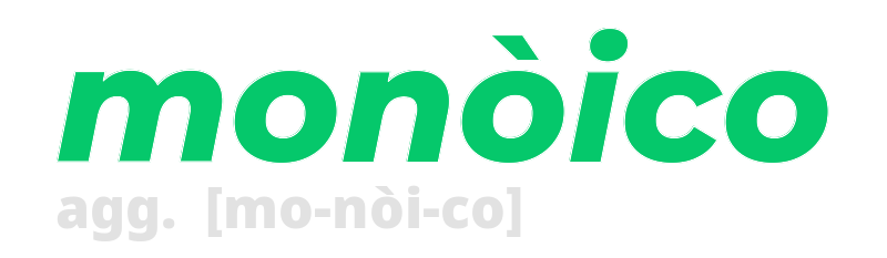 monoico