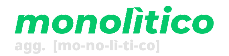 monolitico