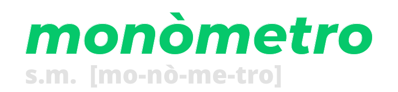 monometro