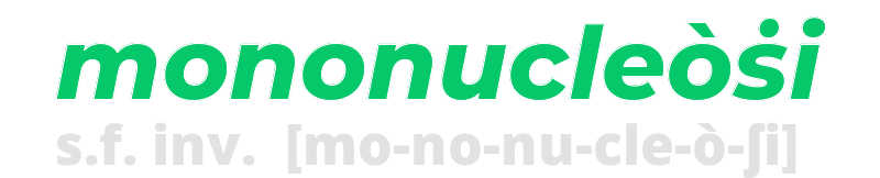 mononucleosi
