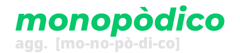 monopodico