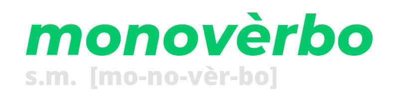 monoverbo