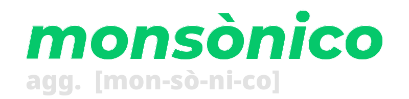 monsonico