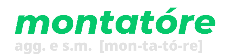 montatore