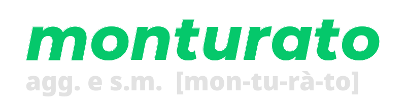 monturato