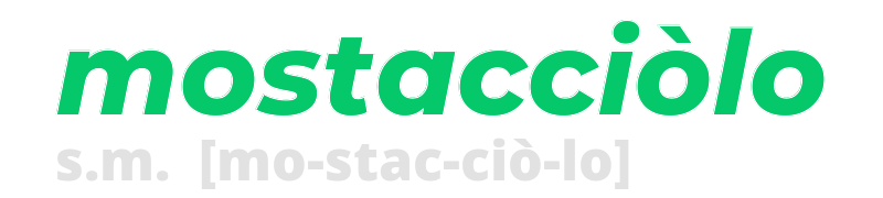 mostacciolo