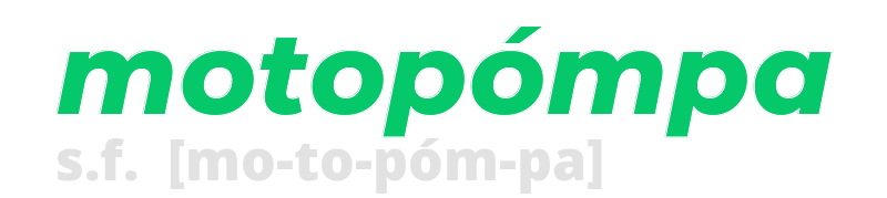 motopompa