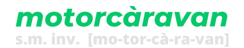 motorcaravan